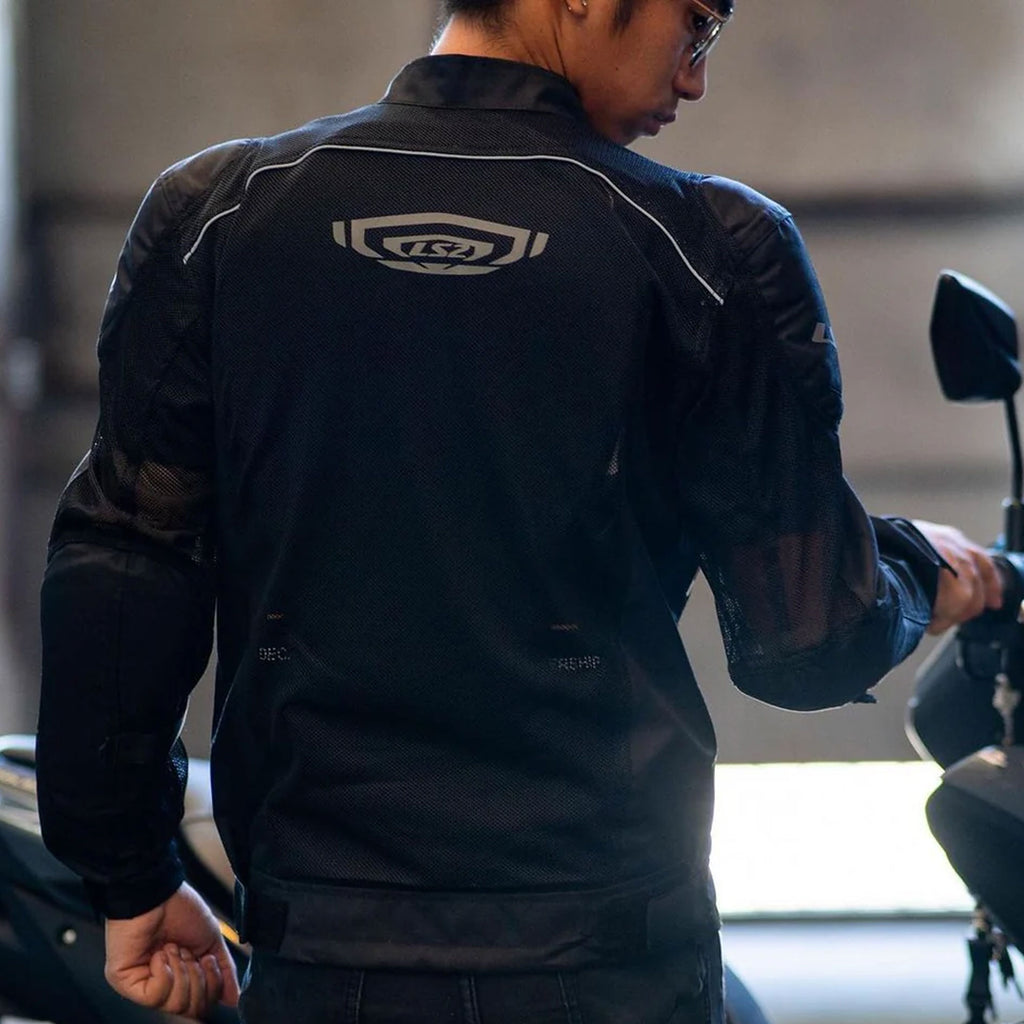 LS2 Airy Evo Men Motorcycle Jacket Ultralight Mesh Summer_4