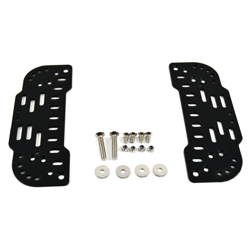 لوحة تثبيت رف علوي للصناديق العلوية وحقائب الدراجات النارية - 855524
