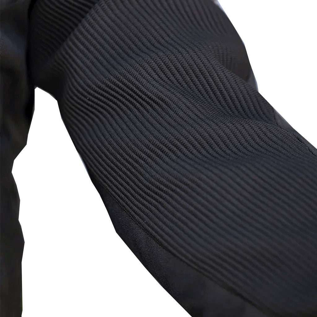 LS2 MJ162 Apex Motorcycle Jacket Black/Grey, Waterproof CE-Certified_4