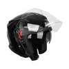 SMK GTJ Solid GL 200 Open Face Motorcycle Helmet with Retractable Sun Visor_5