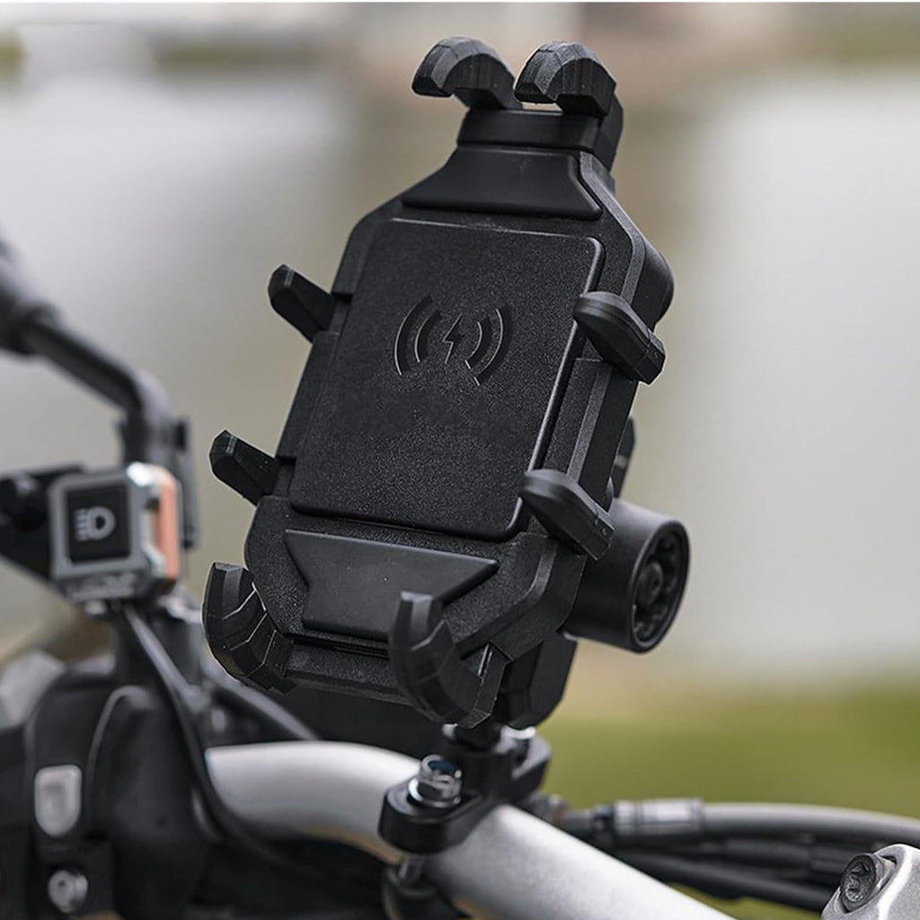 Motowolf Universal Motorcycle Phone Holder With Charger_4