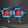 FX-TJ-TY Dual Color Motorcycle LED Light with DRL & Evil Eye_6