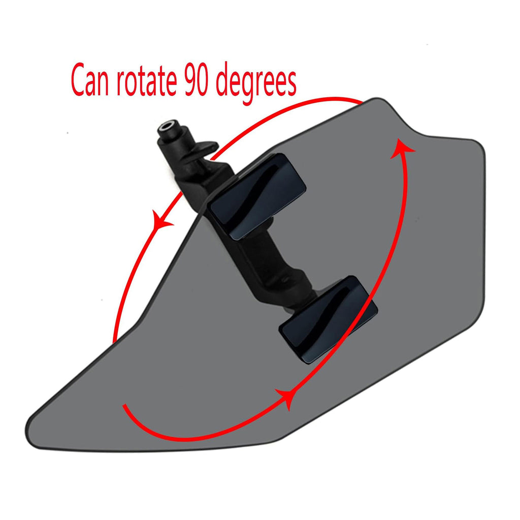 عاكسات رياح لمرايا دراجة هوندا جولد وينج  GL1800، عاكس جولدوينج 1126 مع مرآة الرؤية الخلفية 860135
