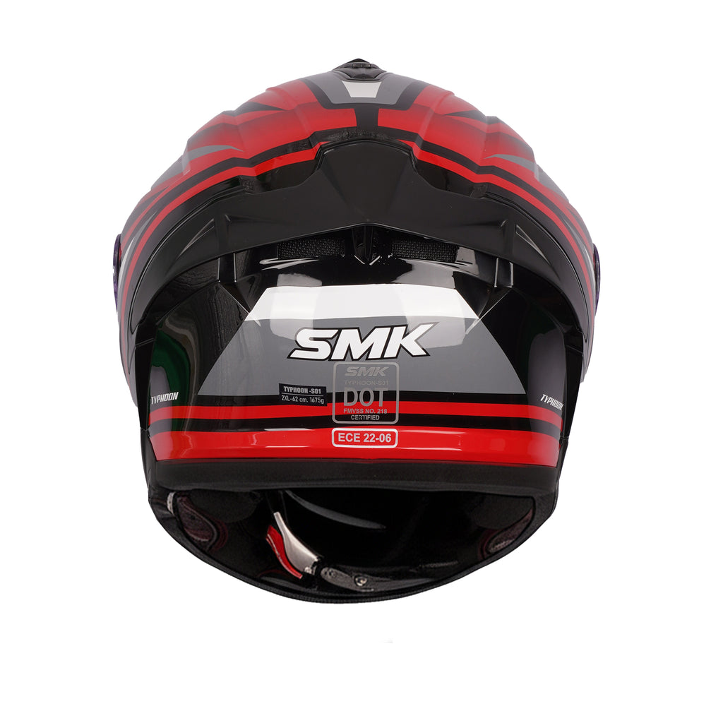 SMK Typhoon Freeride GL 236 Full Face Helmet ISI, ECE & DOT Certified_4