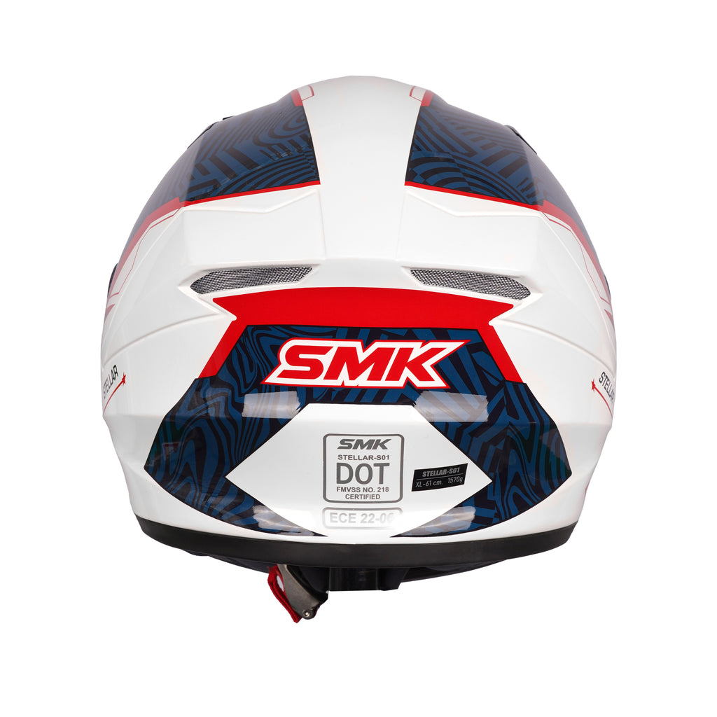 SMK Stellar Fury GL 153 Full Face Helmet Aggressive Design, Pinlock Ready_4