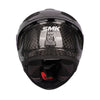 SMK Titan Carbon Solid Full Face Helmet Gloss Carbon PCFT Shell_5