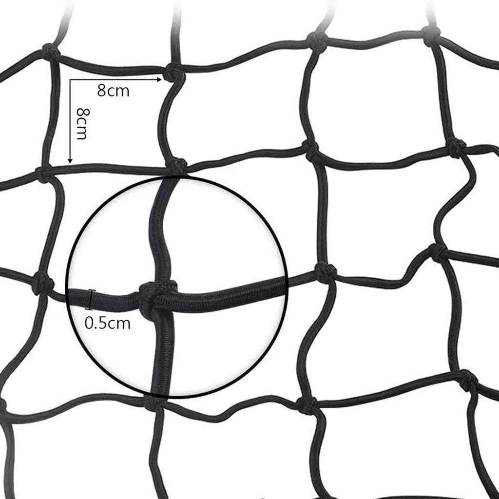 STRETCHABLE ELASTIC LUGGAGE HOLDING CARGO NET WITH METAL_3