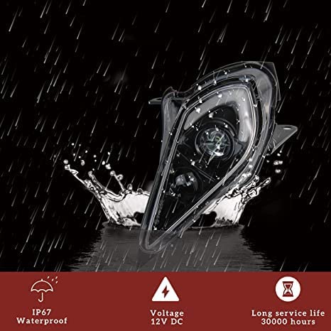 FRONT LED HEADLIGHT FOR YAMAHA RAPTOR_6