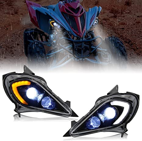 FRONT LED HEADLIGHT FOR YAMAHA RAPTOR_4