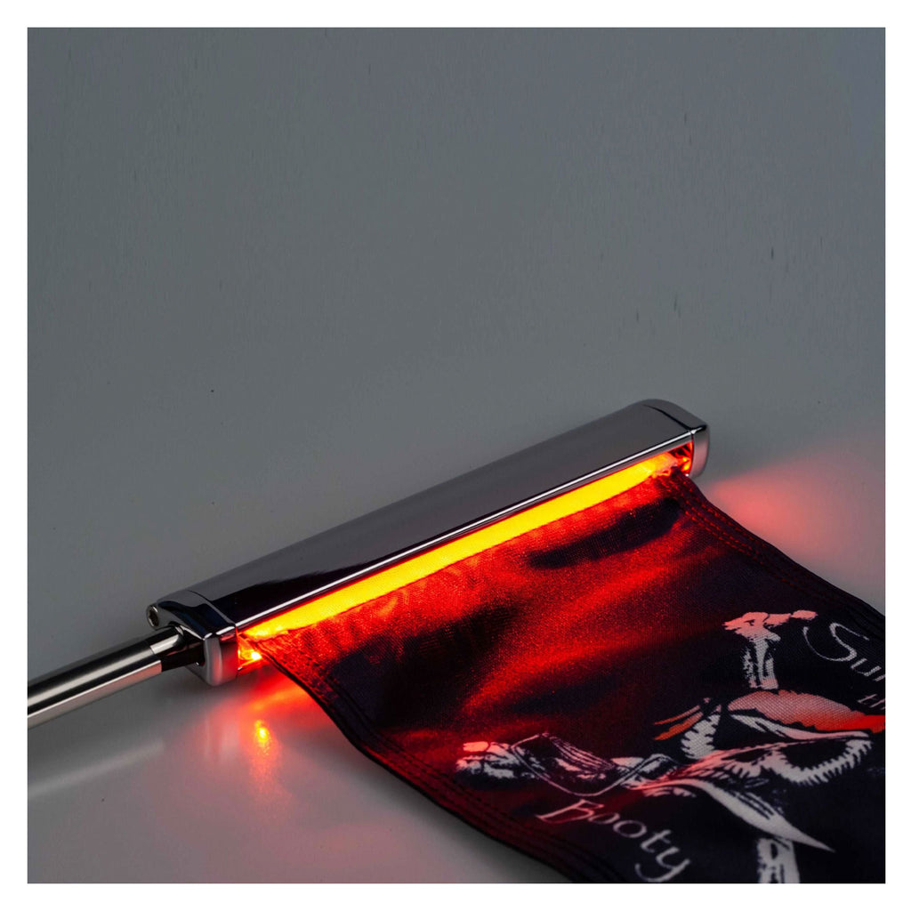 Goldwing LED UAE Flag Mount Right Panel Bracket 2018-2025 - 860129_5
