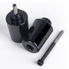 Goldwing F6B Universal Handlebar Stainless Steel Bar Ends Black - 860038_5