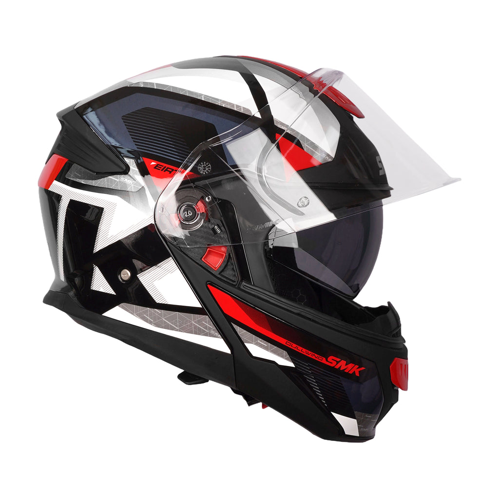 SMK Gullwing Venture GL 213 Flip-Up Helmet with Sun Visor_5