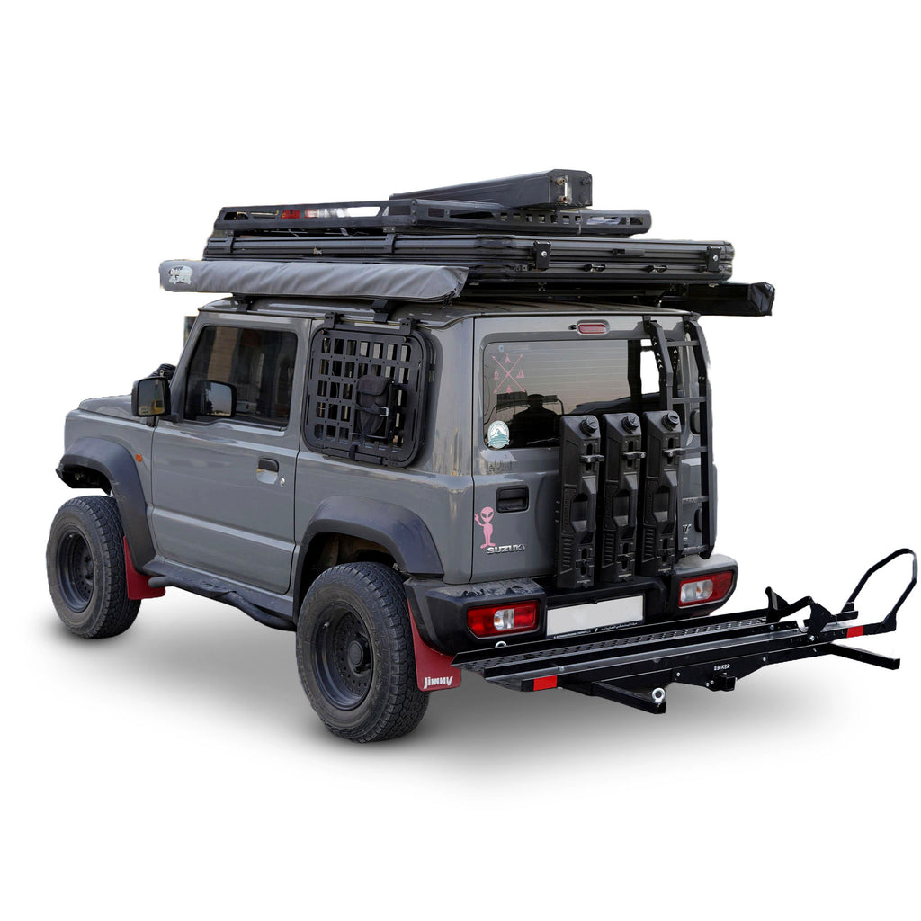 Motorcycle Trailer Hitch Carrier, Pound Heavy Duty Quard Bike Trailer-1