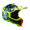 خوذة ls2  SUBVERTER EVO MX700  سبفيرتور ايفو ام اكس 700 استرو كوبالث   H- V  بلون أصفر AK-609228   