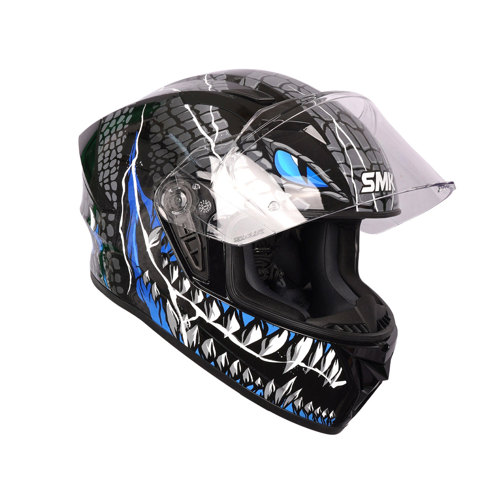 SMK Stellar Taotei GL 265 Full Face Helmet with Aggressive Design_5