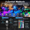 APP Fantasy One Drag 16 Motorcycle RGB Atmosphere Light 16 Straps_4