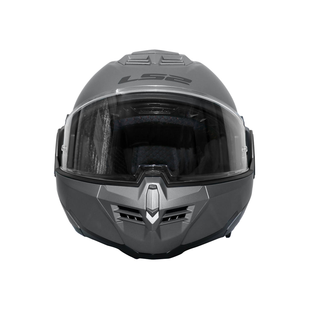 LS2 Full Face Modular Helmet FF906 Advant Solid Matt Titanium_4