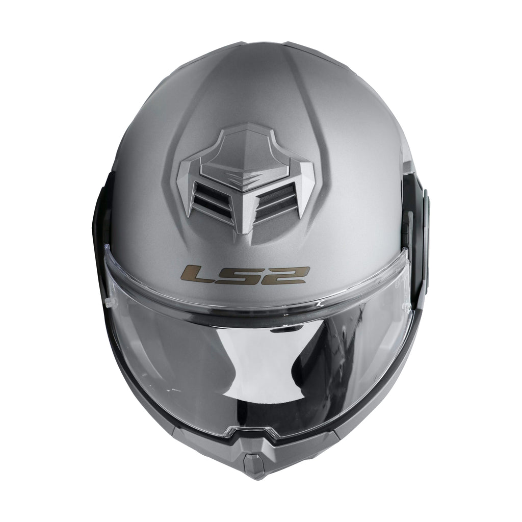 LS2 Full Face Modular Helmet FF906 Advant Solid Matt Titanium_5