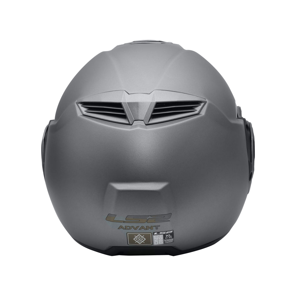 LS2 Full Face Modular Helmet FF906 Advant Solid Matt Titanium_6