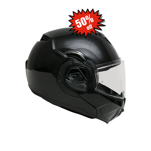 Full Face Modular Helmet FF906 Advant Solid Gloss Black, 609248