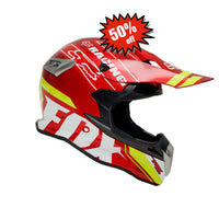 FOX Full Face Motocross Helmet Red AK-836408