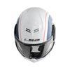 خوذة LS2 كاملة الوجه FF906 Advant Cooper، أبيض وأزرق - 609253