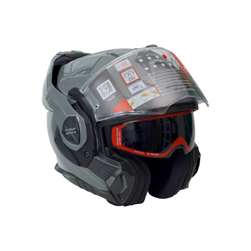 خوذة LS2 FF901  أدفانت إكس قابلة للطي لون رمادي ناردو - 609257