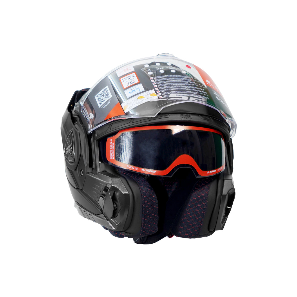    خوذة ال إس تو FF901  أدفانت إكس قابلة للطي باللون الأسود  المطفي  - 609272 