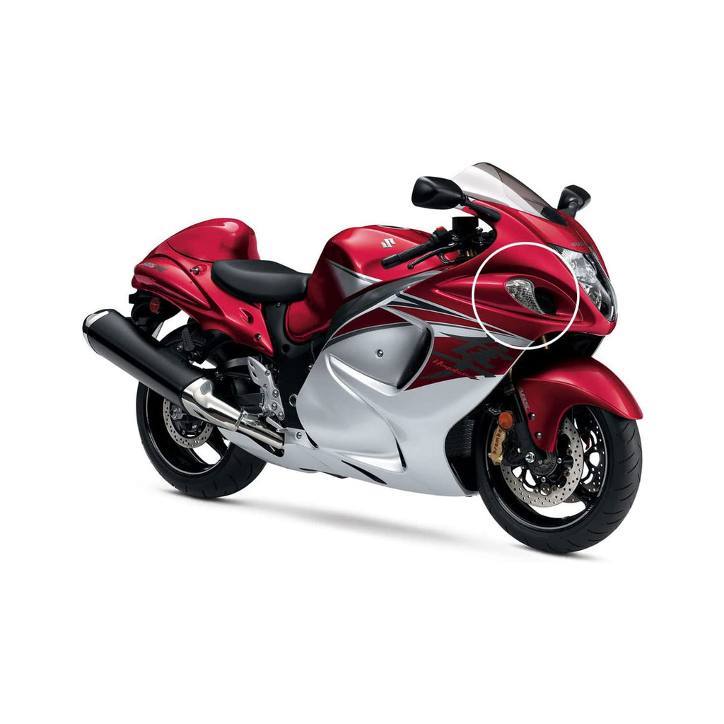 FRONT TURN SIGNAL INDICATOR CLEAR BLINKER LIGHTS PAIR_5