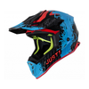 خوذة   جست ون JUST1 J38 ماسك موتوكروس دراجات النارية باللون الأزرق والأحمر والأسود – 680015