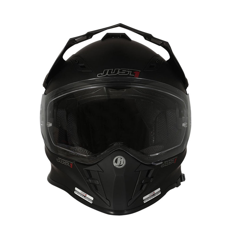 خوذة جاست ون  جيه 34 برو موتوكروس للوجه الكامل  باللون الاسود المطفي  (22.06) – 680016