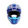 JUST1 J40 Flash White Blue ECE & DOT Certified Helmet - 680020_