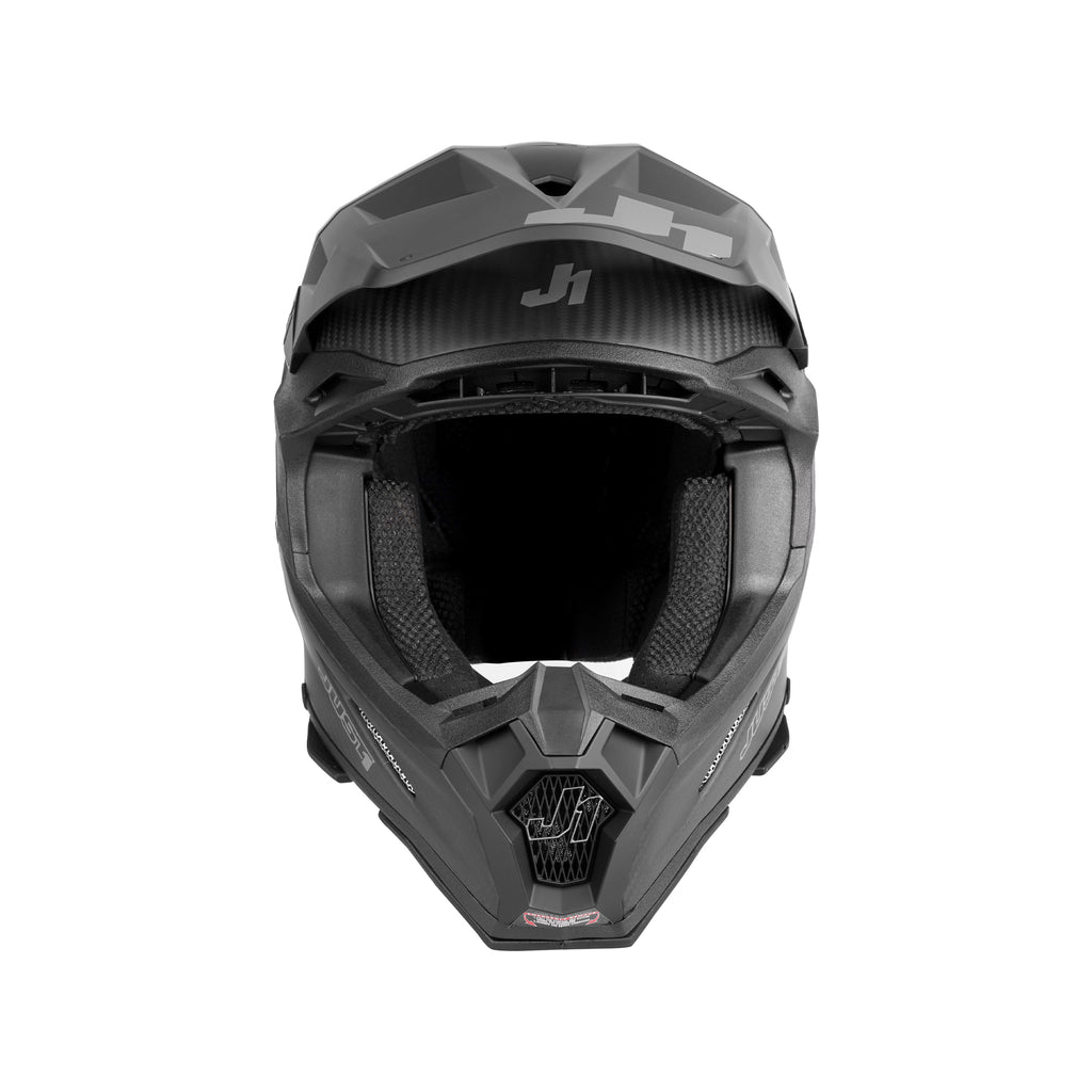 J22 Solid Lightweight Carbon Fiber Off-Road Matt Motorcycle Helmet - 680021_3