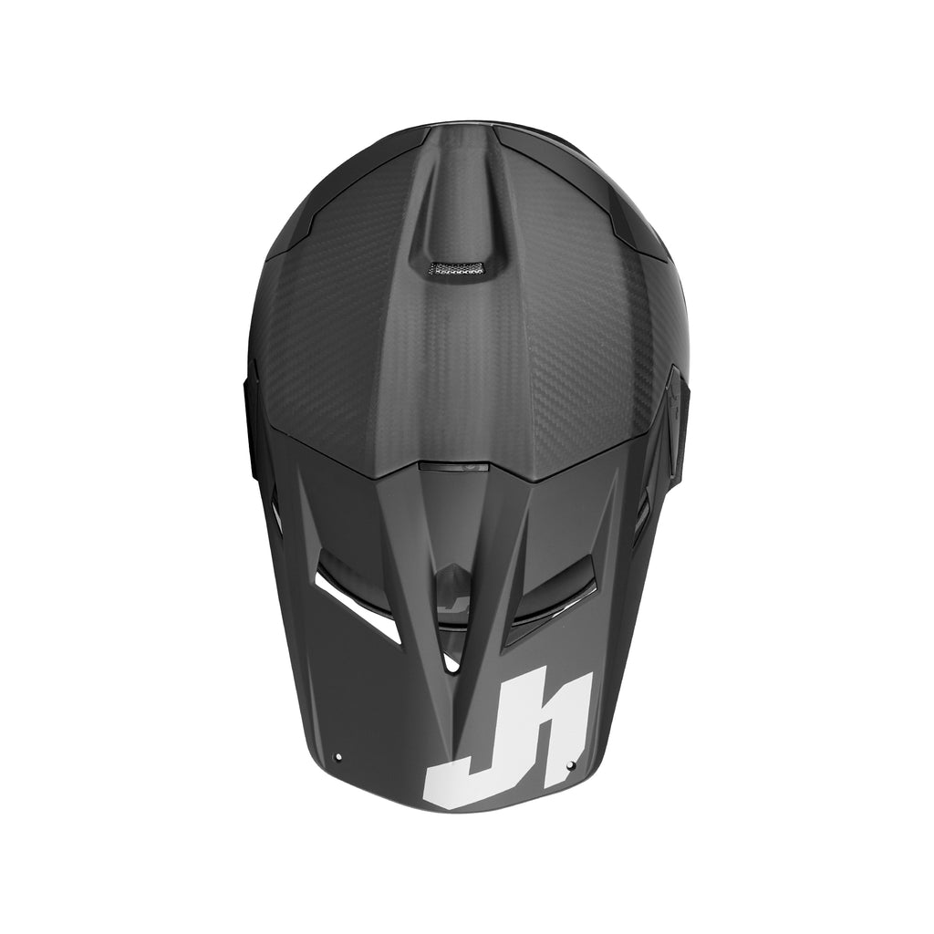 J22 Solid Lightweight Carbon Fiber Off-Road Matt Motorcycle Helmet - 680021_2