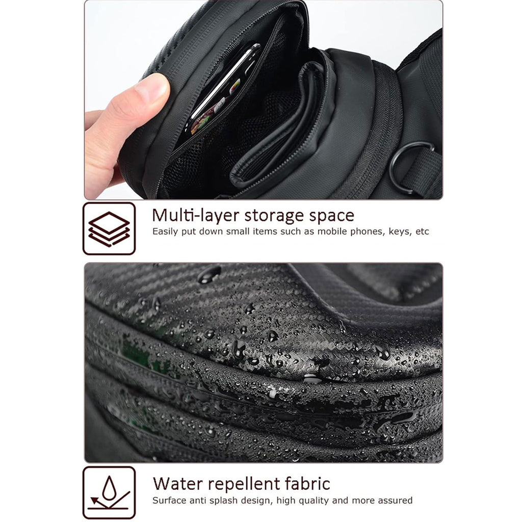 CUCYMA Carbon Fiber Motorcycle Tactical & Waterproof Leg Bag_6