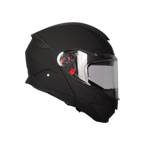 SMK Gullwing Solid Flip Up Helmet Matte Black GL 200_5