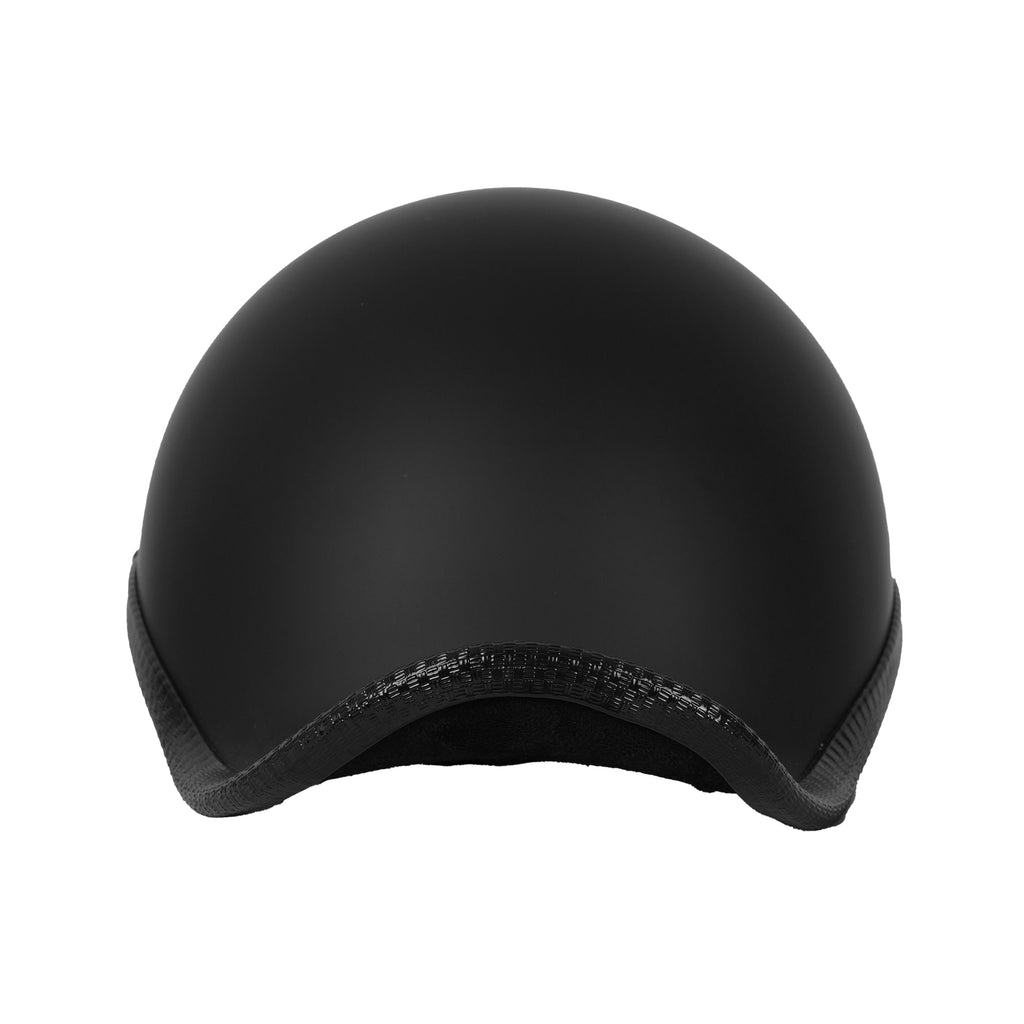LV COOL Retro Motorcycle Vintage Baseball Skull Cap Open Face Helmet Matte_4