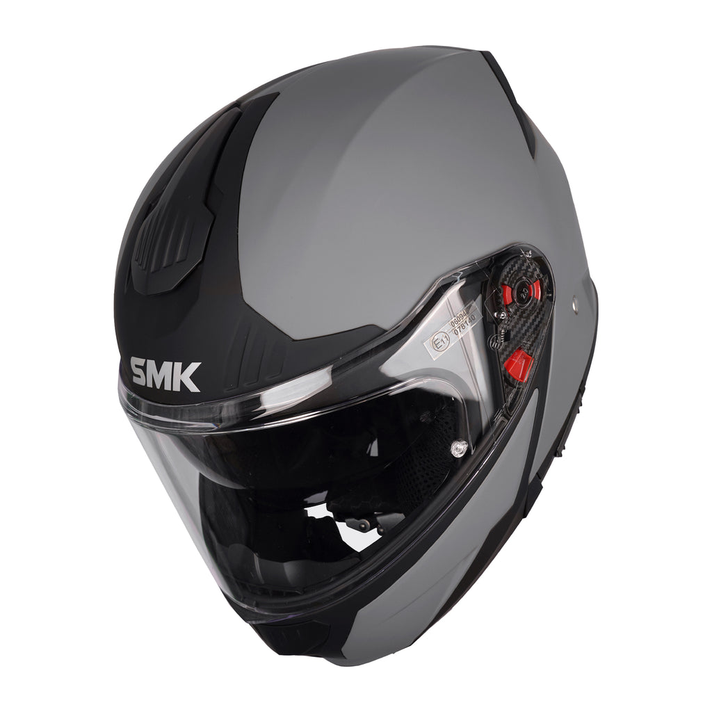 SMK Gullwing Solid MA 600 Flip Up Motorcycle Modular Helmet_6