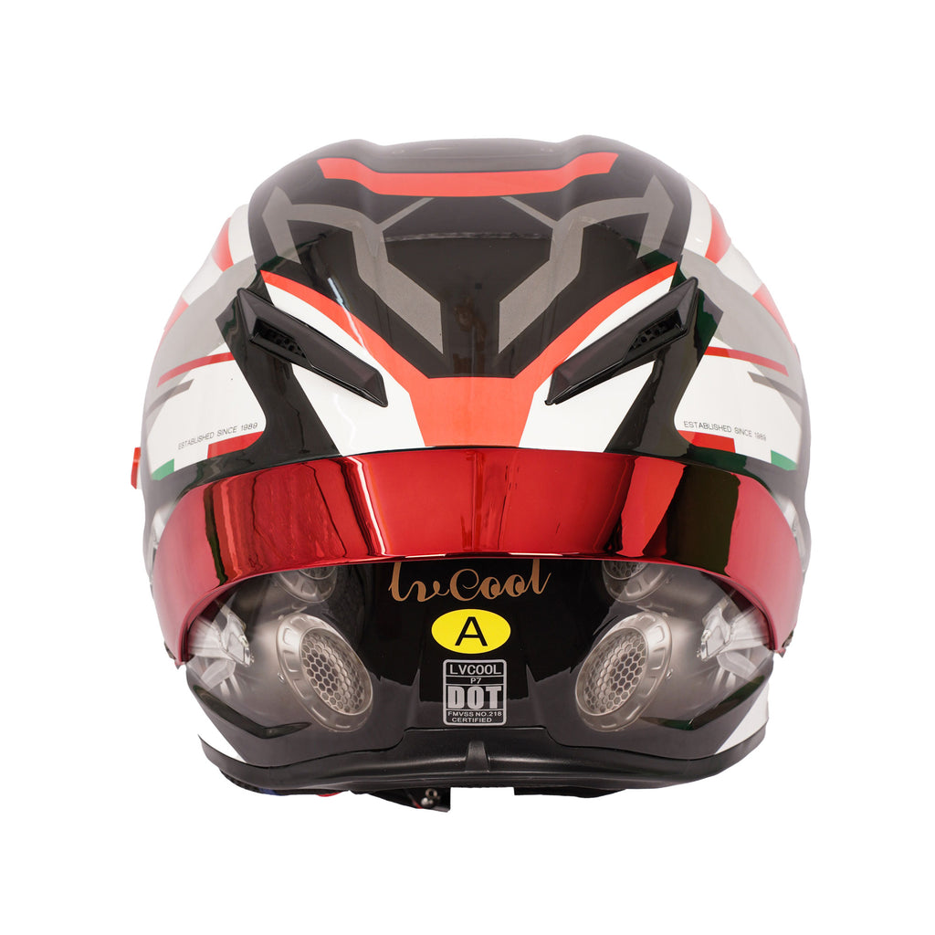 LV COOL Modular Full Face Motorcycle Helmet_5