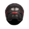 SMK Agnar Tektron MA 263 Full Face Helmet with Aggressive Styling & Wide Visor_6