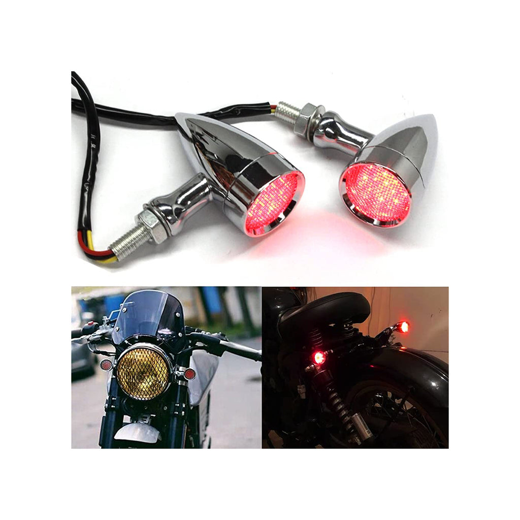  مصابيح مؤشرات LED للدراجات النارية العالمية/ضوء إشارة الدوران - 819806