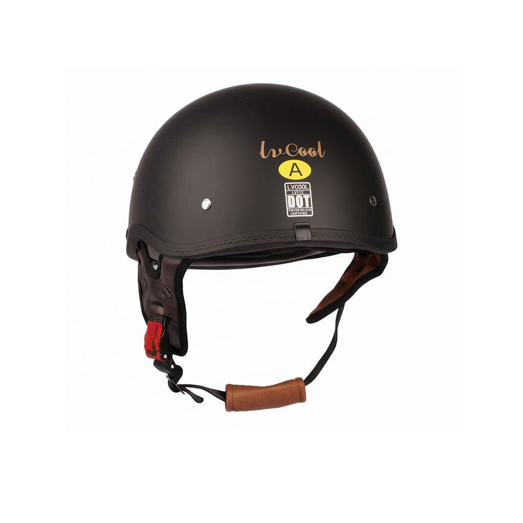 LV COOL Open Face Cap Motorcycle Helmet for Cycling, Motocross_6