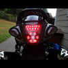 مصباح خلفي متكامل للدراجة النارية سوزوكي هايبوزا مع ضوء فرامل وإشارة انعطاف AK-701704