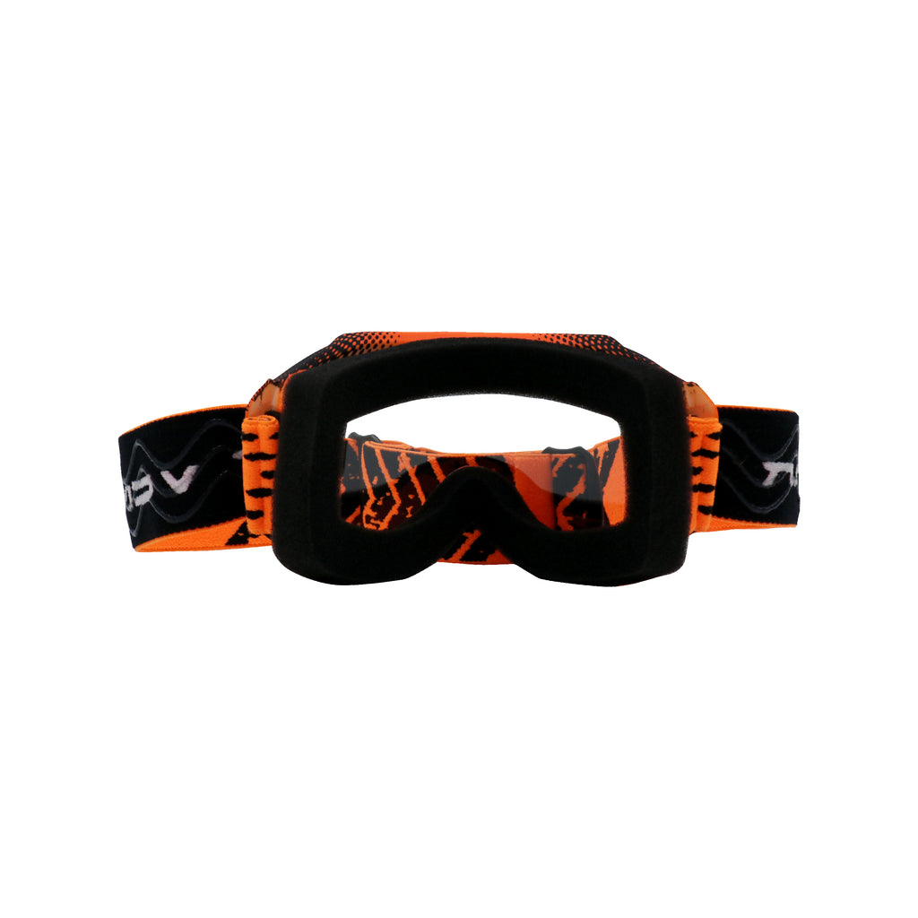 VEMAR Kid's Protective On/Off-Road Dirt Bike Goggles - Orange_4