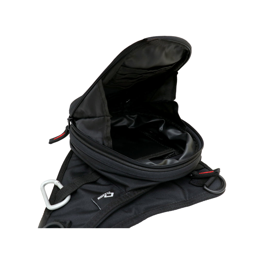 CUCYMA Waterproof Double Zipper Outdoor Cycling Leg Bag Black_4