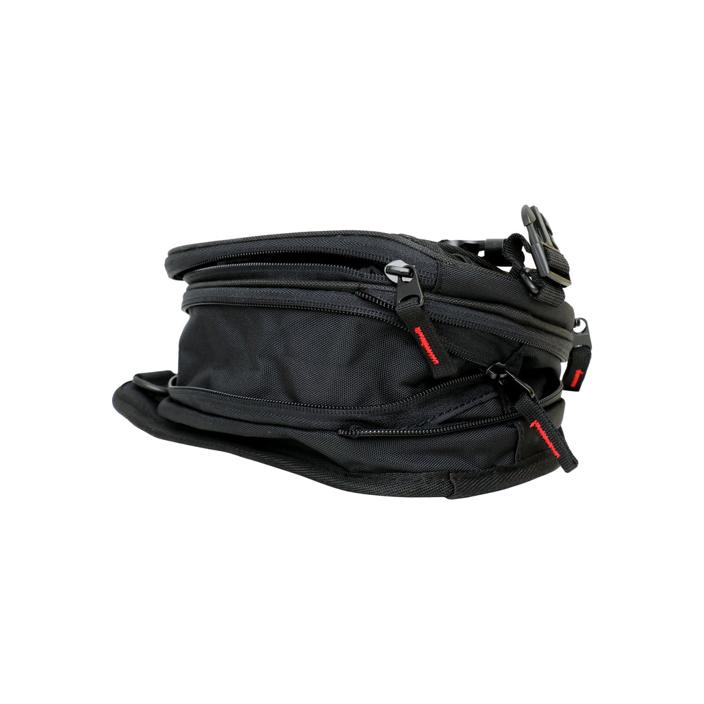 CUCYMA Waterproof Double Zipper Outdoor Cycling Leg Bag Black_5