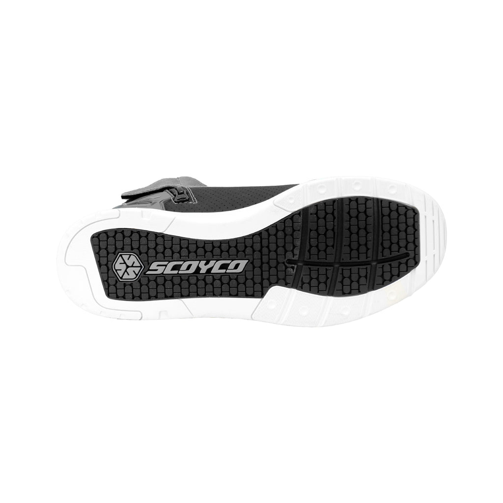 SCOYCO MT040 Motorcycle Boots Black/Grey_5