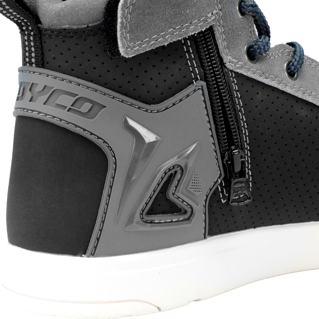 SCOYCO MT040 Motorcycle Boots Black/Grey_6