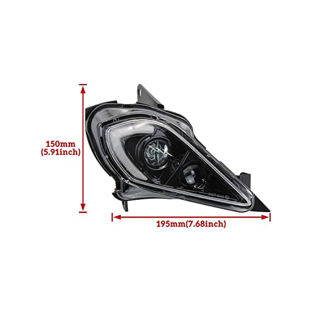 FRONT LED HEADLIGHT FOR YAMAHA RAPTOR_3