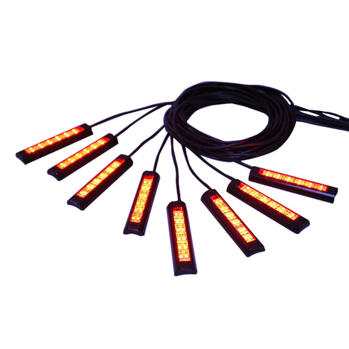 WIRELESS REMOTE CONTROL LED ROCK WATER PROOF UNDER GLOW NEON LIGHTS _1